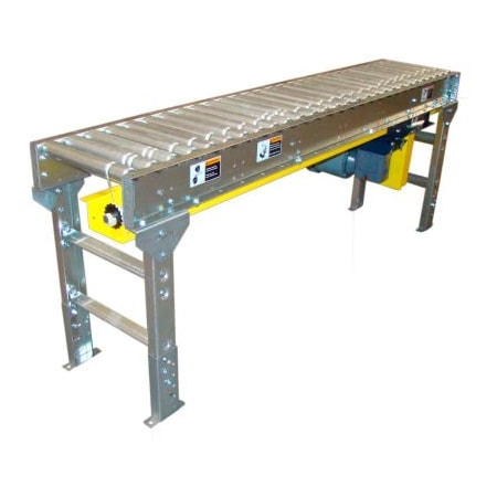 Omni Metalcraft Omni Metalcraft Lineshaft 3' Drive Conveyor - 1.9" Dia. 24"BF, 1 HP LSDS1.9X16-24-3-3-F60-1-CD